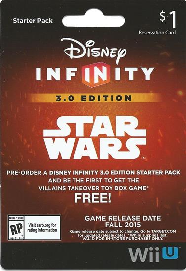 Disney Infinity 3.0 Star Wars for Wii U