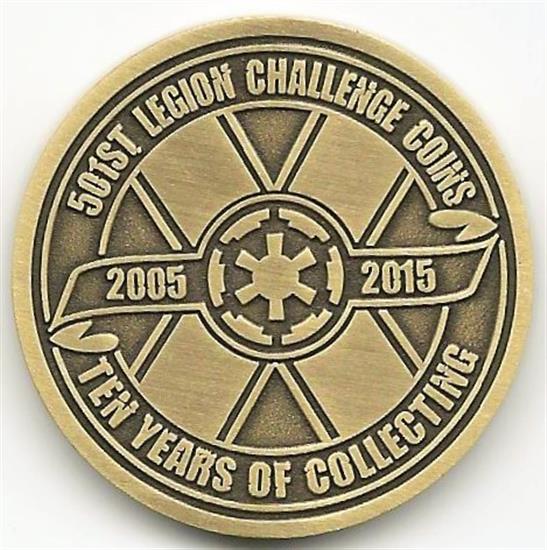 501st Legion Challenge Coins - 10 Years of Collecting
