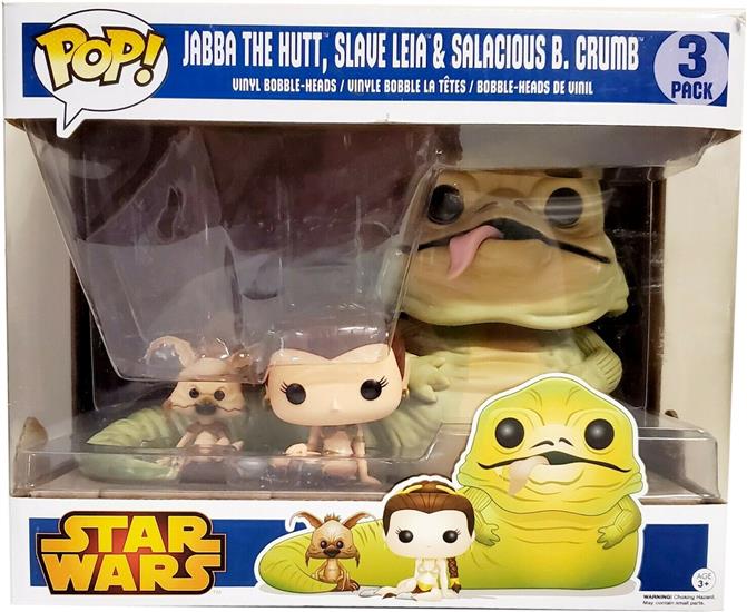 Jabba, Slave Leia, Salacious B. Crumb