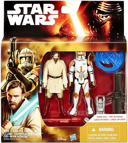 Clone Commander Cody and Obi-Wan Kenobi