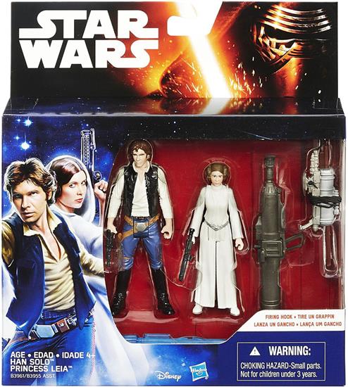 Han Solo and Princess Leia