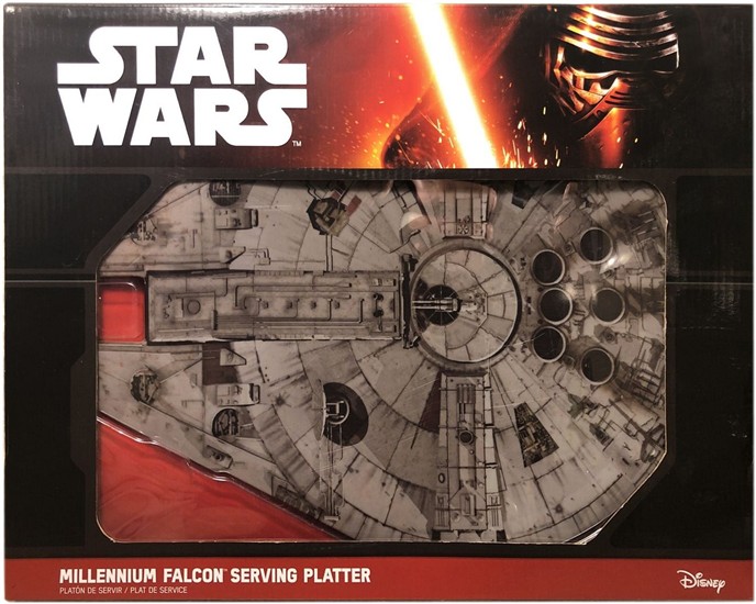 Millennium Falcon platter