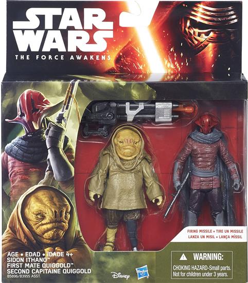Sidon Ithano and First Mate Quiggold