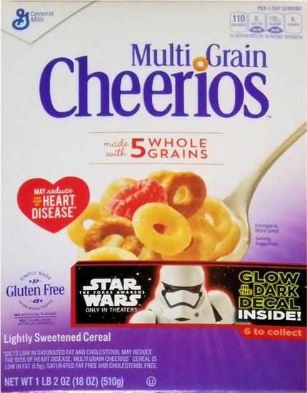 Multi Grain Cheerios 18.0oz.