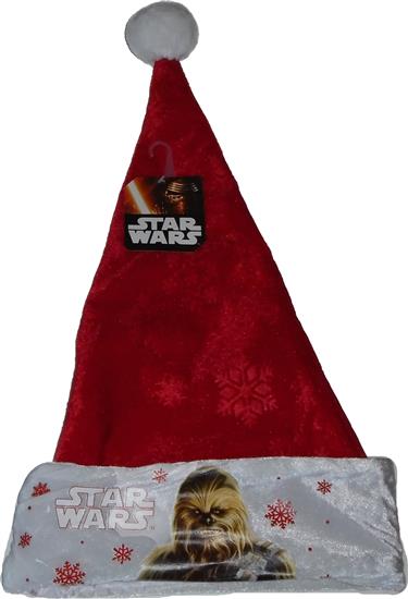 Chewbacca with snowflakes.