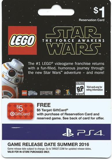 Lego Star Wars: The Force Awakens for PS4
