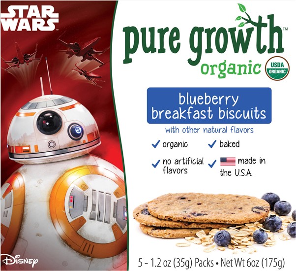 Blueberry Breakfast Biscuits.  6oz