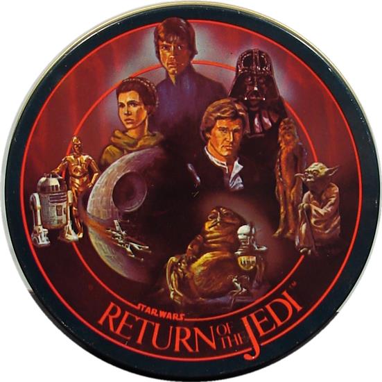 ROTJ Round Cookie Tin with lid