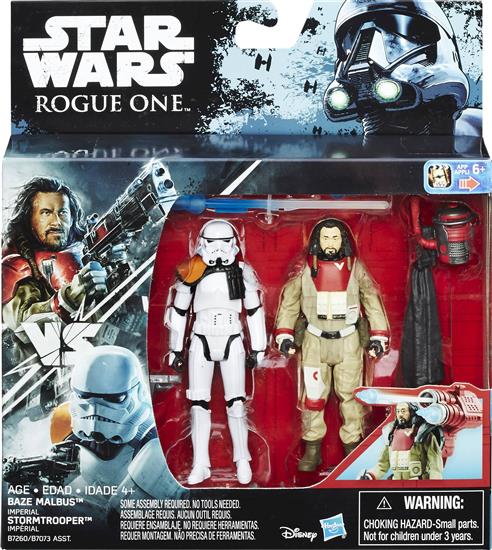 Baze Malbus and Stormtrooper