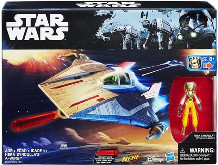 Hera Syndulla's A-Wing with Hera Syndulla