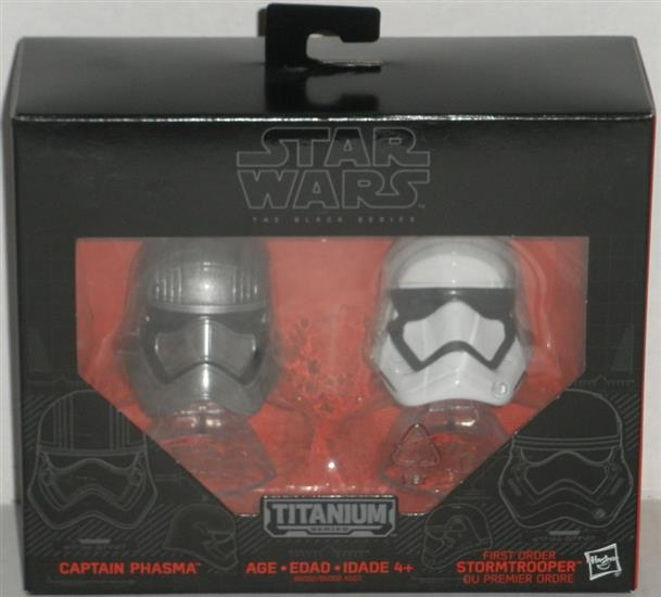 Captain Phasma and First Order Stormtrooper