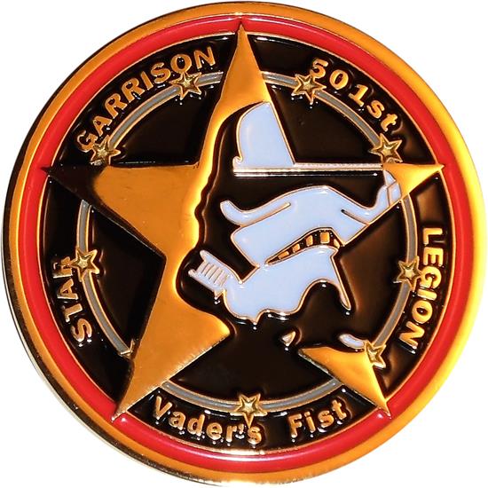 Star Garrison 1.75'' gold colored