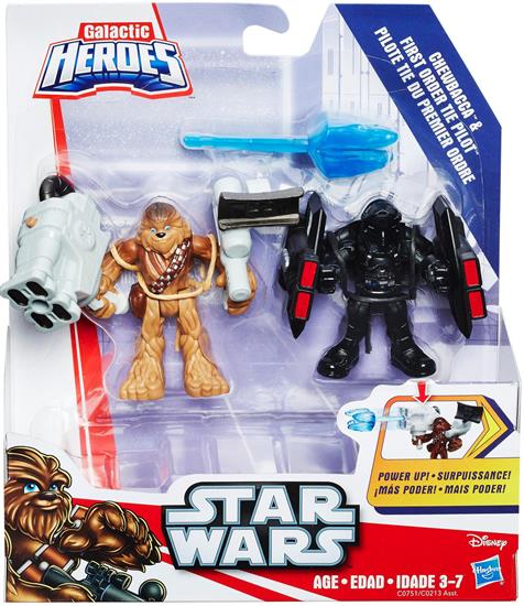 Chewbacca and First Order TIE Pilot