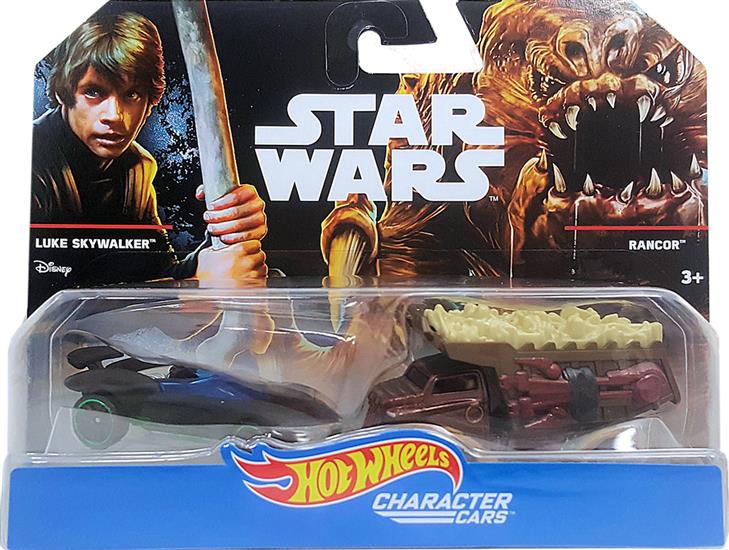 Luke Skywalker and Rancor