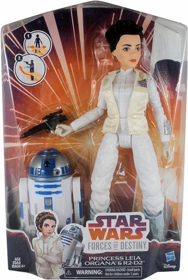 Princess Leia Organa and R2-D2