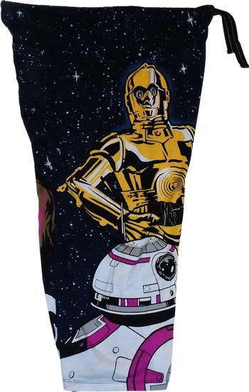 Chewbacca, R2, C-3PO, BB-8 pants