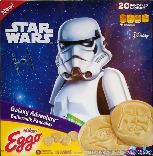 Galaxy Adventure Buttermilk Pancakes.  20 count.  24.7oz