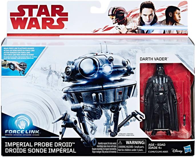 Imperial Probe Droid and Darth Vader