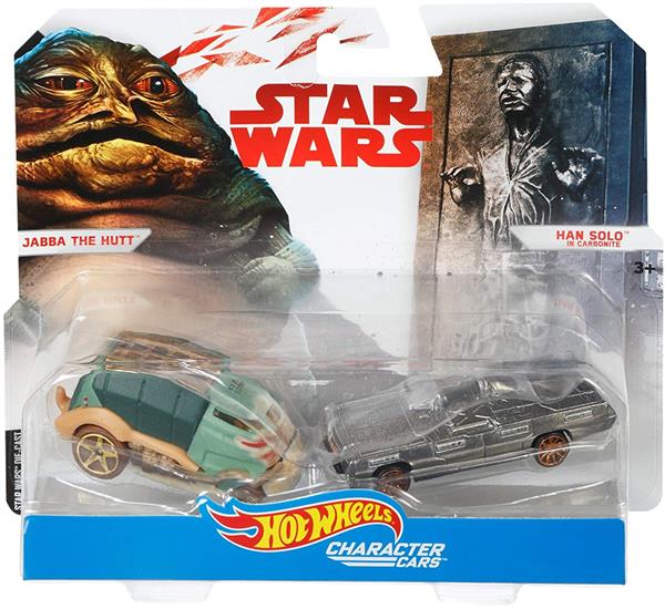 Jabba The Hutt and Han Solo in carbonite