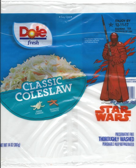 Classic Coleslaw.  14oz