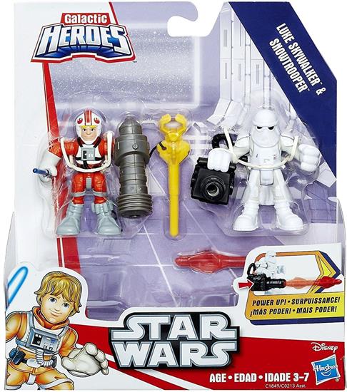 Luke Skywalker and Snowtrooper
