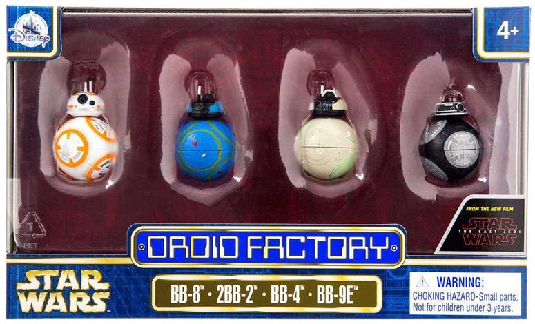 BB-8, 2BB-2, BB-4, BB-9E