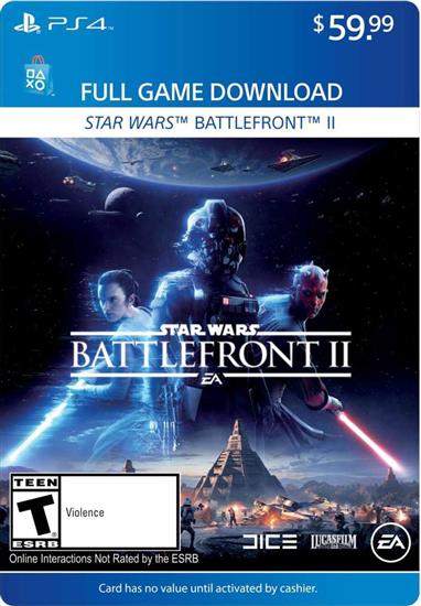 Battlefront II download redemption card
