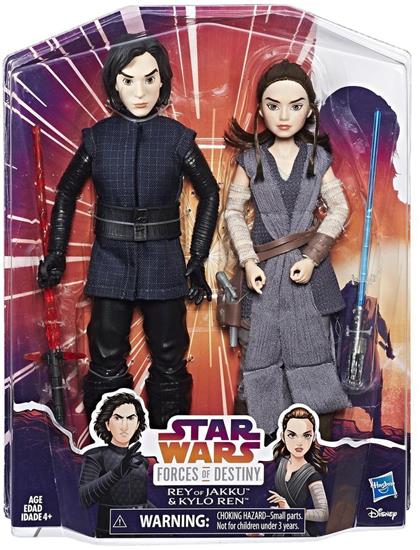 Rey of Jakku and Kylo Ren