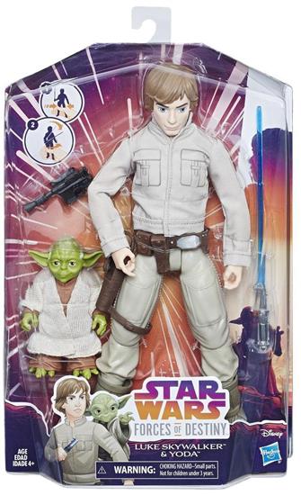 Luke Skywalker and Yoda