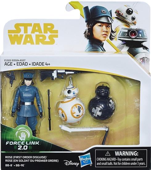 3-pack: Rose (First Order Disguise), BB-8 and BB-9E