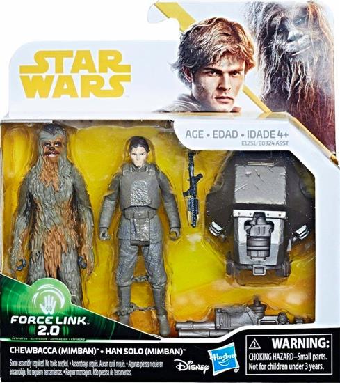 2-pack: Chewbacca and Han Solo (Mimban)