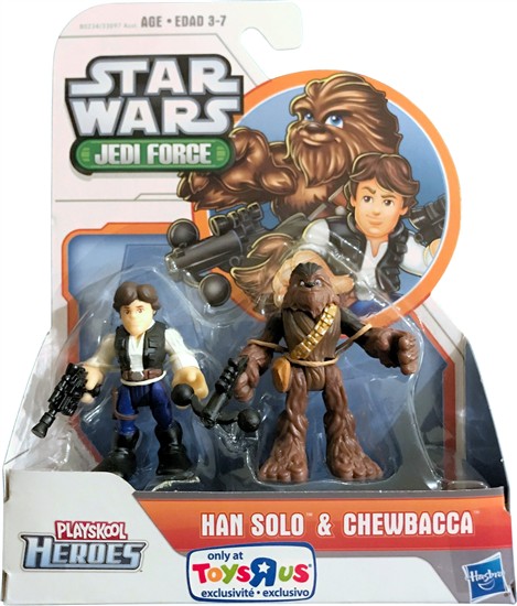 Han Solo and Chewbacca