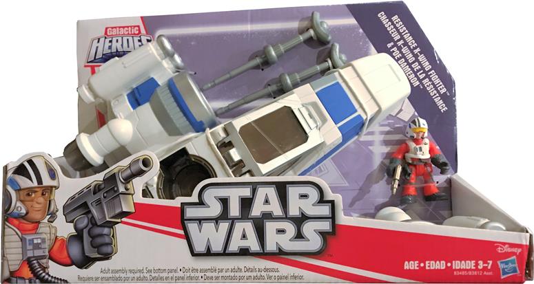 Resistance X-Wing Fighter w/Poe Dameron