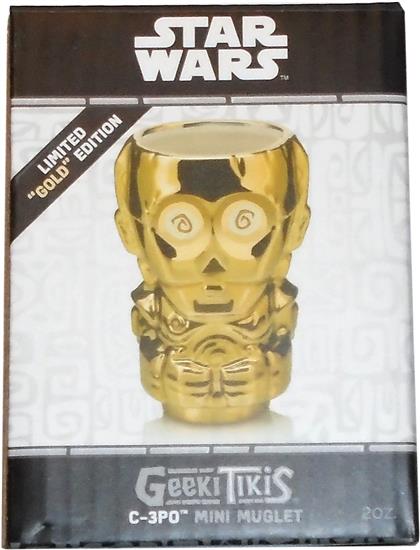 C-3PO mini muglet, gold metallic