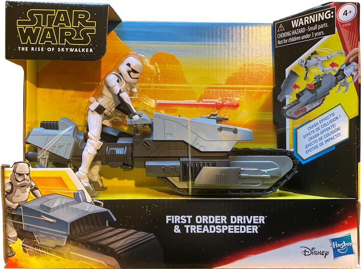 First Order Driver and Treadspeeder