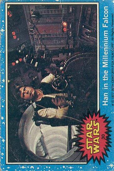 30 Han in the Millennium Falcon