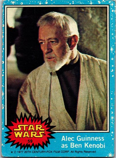 59 Alec Guinness as Ben Kenobi