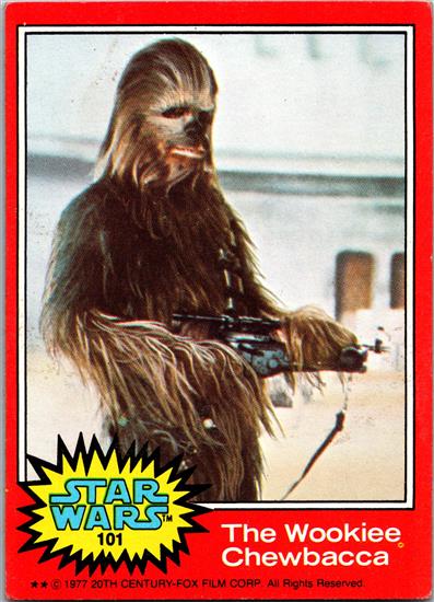 101 The Wookiee Chewbacca