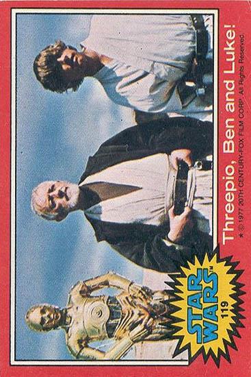 119 Threepio, Ben and Luke!
