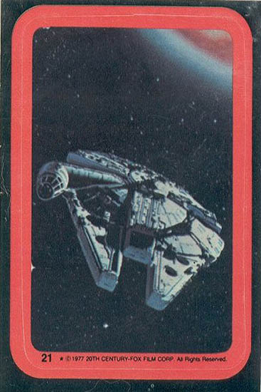 21 The Millennium Falcon Speeds Through Space!