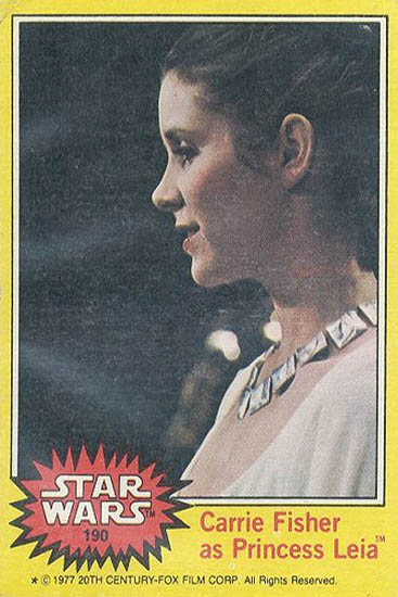 190 Carrie Fisher as Princess Leia
