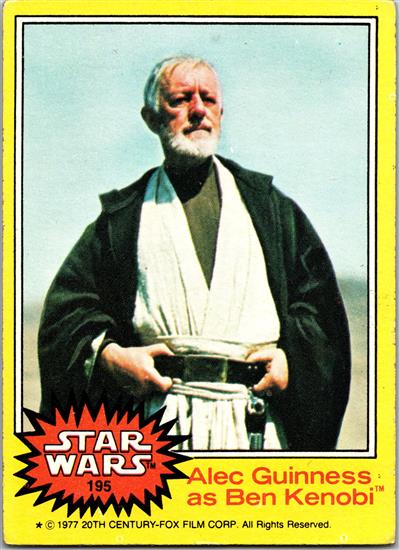 195 Alec Guinness as Ben Kenobi