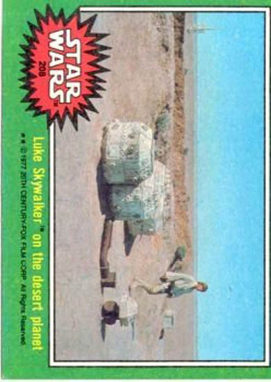 208 Luke Skywalker on the Desert Planet