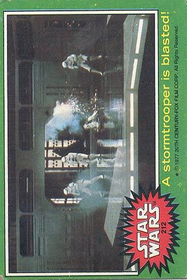 212 A Stormtrooper is Blasted!