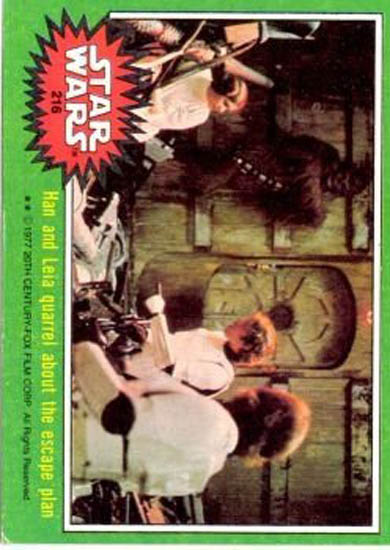 216 Han and Leia Quarrel About the Escape Plan