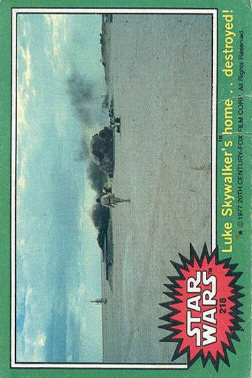 218 Luke Skywalker's Home... Destroyed!
