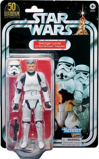 George Lucas (in Stormtrooper Disguise)