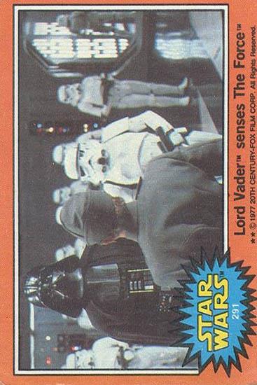 291 Lord Vader Senses the Force