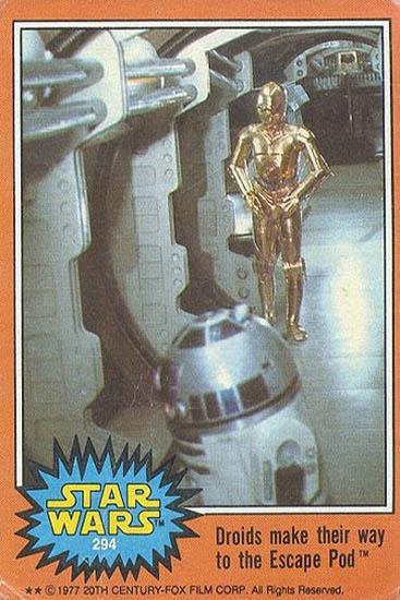 294 Droids Make Their Way to the Escape Pod