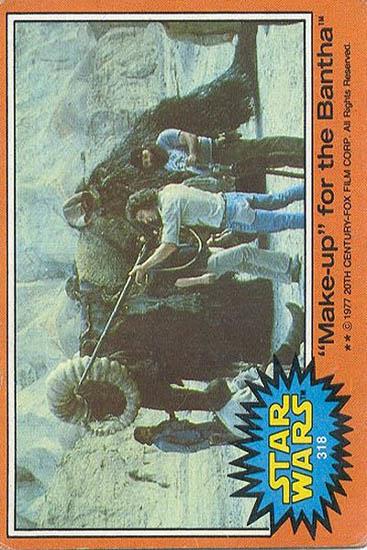 318 Make-up for the Bantha